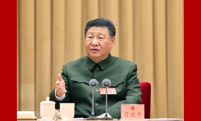 习近平出席解放军和武警部队代表团全体会议
