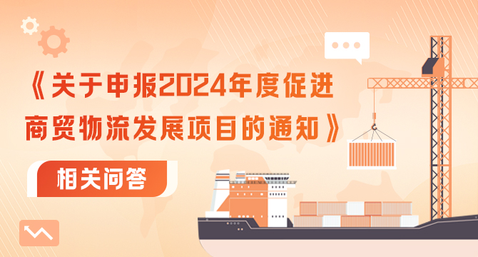《关于申报2024年度促进商贸物流发展项目的通知》相关问答